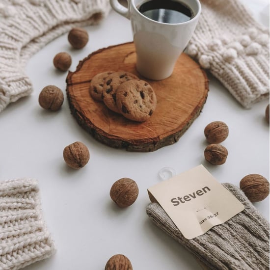 3 Pairs Womens Over The Knee Wool Socks | Steven | Ladies Extra Long Wool Socks - Beige - Image 4