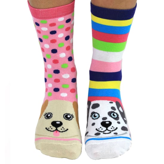 UNITED ODD SOCKS - 6-pack udda damstrumpor i bomull med presentförpackning - Paws - Image 4