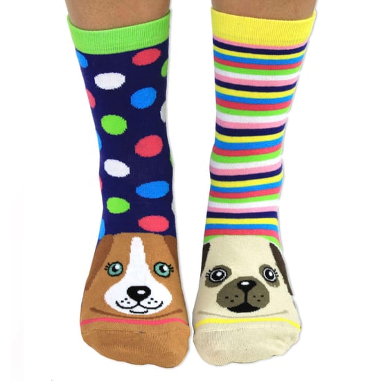 UNITED ODD SOCKS - 6-pack udda damstrumpor i bomull med presentförpackning - Paws - Image 5