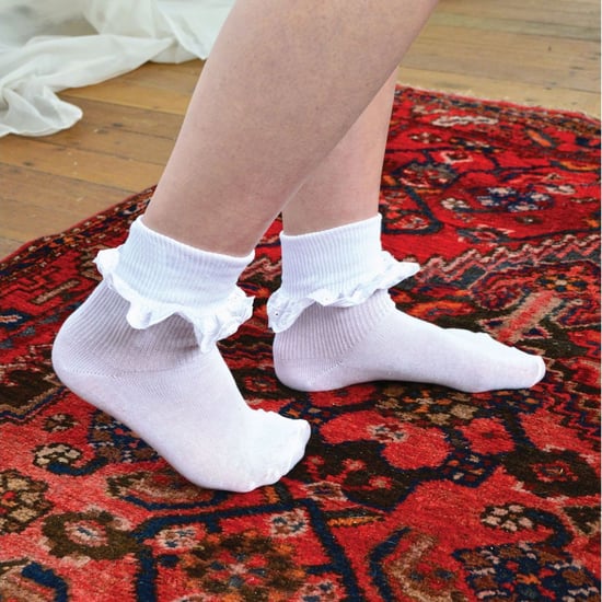 24 Pairs Multipack Girls Lace Socks | Fancy Cotton Cute White Frilly Socks | Ideal for School Uniform - White - Image 4