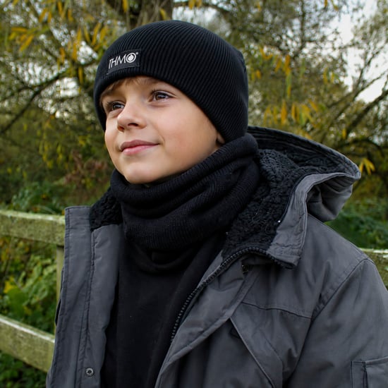 Kids Knitted Beanie Winter Hat with Soft Fleece - Image 5