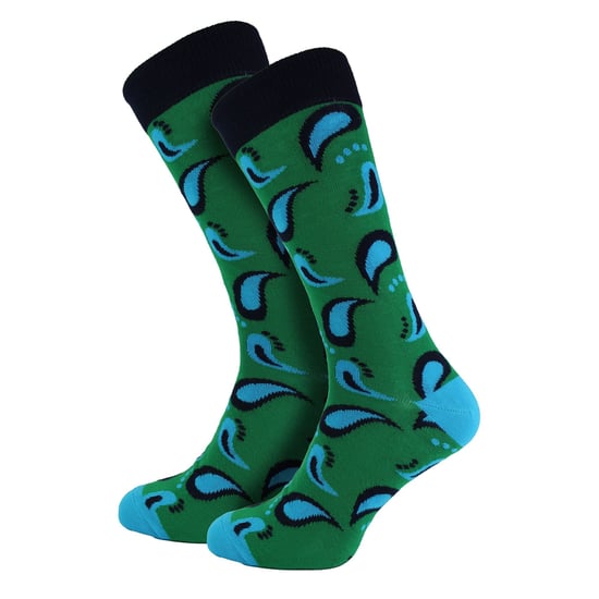 HS by Happy Socks - Mens 3 Pack Fun Novelty Dress Socks - Stripe (Green) - Image 5