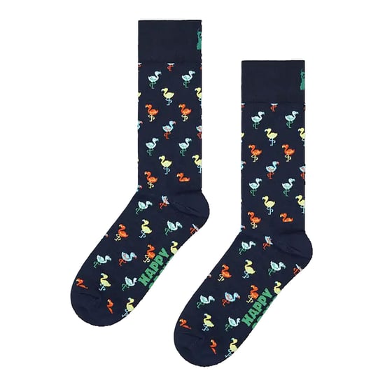 3 Pack Unisex Funky Design Giftbox Socks Set - Navy - Image 5