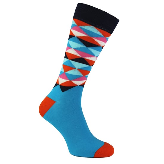 HS by Happy Socks - Mens 3 Pack Classic Argyle Dress Socks - Argyle (Light Blue) - Image 5