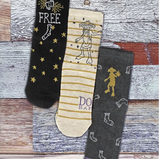 3 Paar Dames Dobby is Vrij Sokken | Novelty Harry Potter Sokken - Assortiment - Image 4