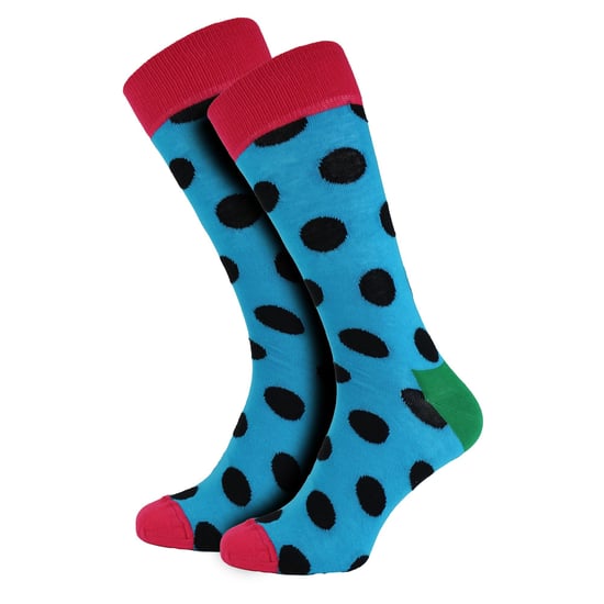 HS by Happy Socks - Mens 3 Pack Colourful Stripe Dress Socks - Wide Stripe - Image 4