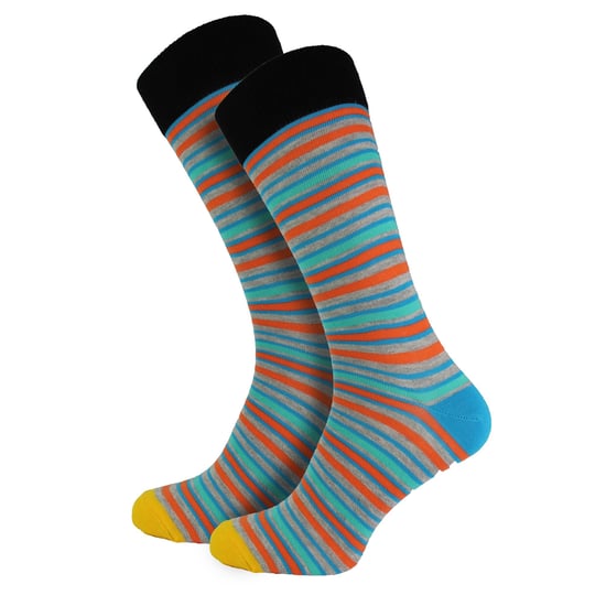 HS by Happy Socks - Mens 3 Pack Fun Novelty Dress Socks - Diamond (Green) - Image 5
