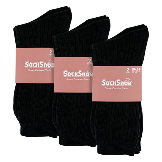 Dames 6-Pack 100% Katoenen Ademend Zachte Sokken - Image 2