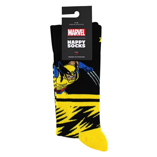 Mens Wolverine Socks | Marvel X-Men Superhero Socks | Gift Idea - Image 2