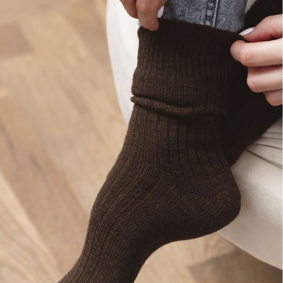 3 par multipack damstrumpor i alpackaull | Steven | andningsaktiva tjocka stövelsockor - grå - Image 4