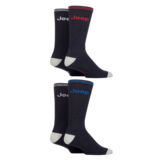 Herrar Dämpade Strumpor - 4 Pack Sportlöpestrumpor - Image 3