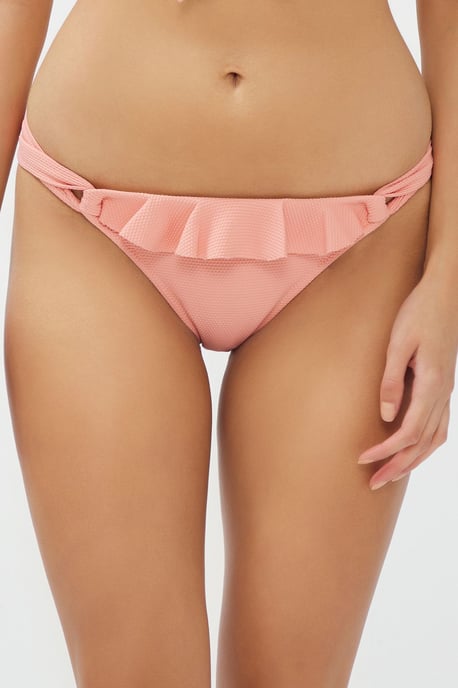 Laag-anzicht Rimpel Bikini Onderkant - Image 1