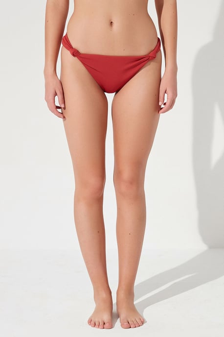 Low-waist Tie-side Bikini Bottoms - Image 1