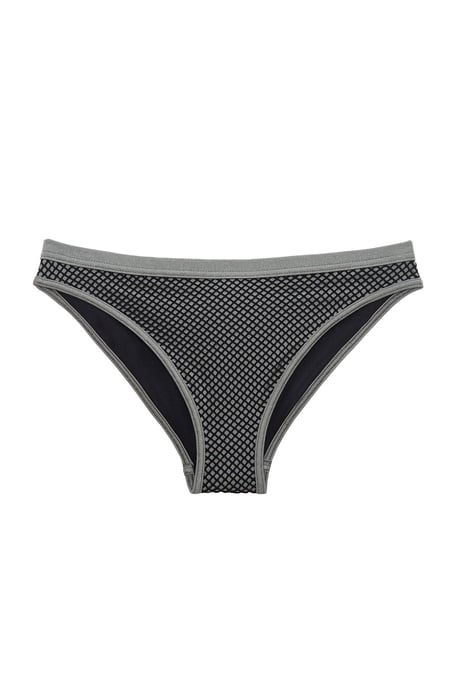 Bikiniunderdelar med mikro-mönster i midjehöjd - Image 3