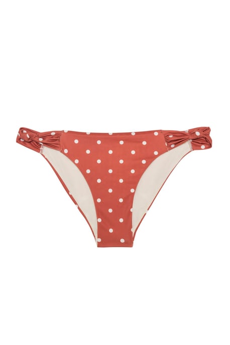 Lågmidjade prickiga bikiniunderdelar - Image 3