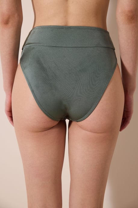 Hoogzijdige Bloemen Mesh Bikini Onderbroek - Image 2
