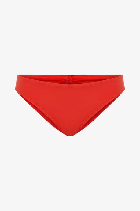 Low-Waist Brazilian Bikini Bottoms With Ribbon Detail - Image 4