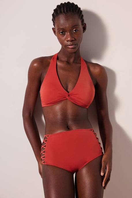 Hoogzwaist Cut-Out Bikini Shorts - Image 4