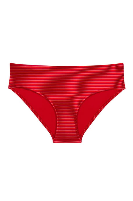 Randiga midjasikta hipster bikiniunderdelar - Image 4