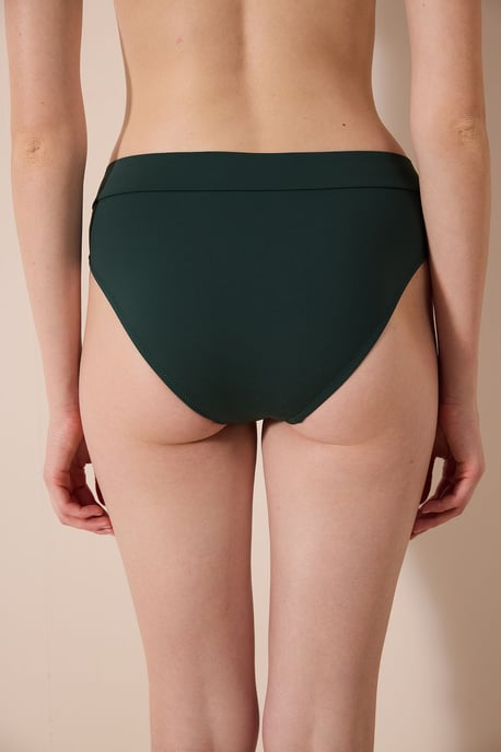 Mid-Waist Wrap Hipster Bikini Bottoms - Image 2