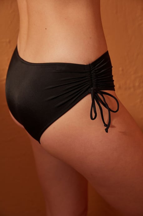 Midja-höftbikini med snörning - Image 2