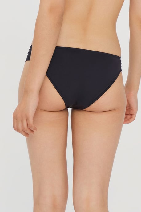 Mid-Waist Solid Hipster Bikini Bottoms - Image 4