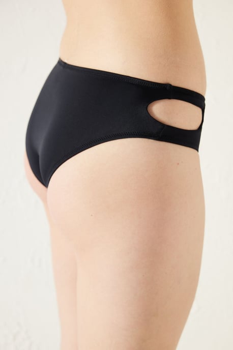 Midjehöga Hipster Bikiniunderdelar med Utsnitt - Image 3