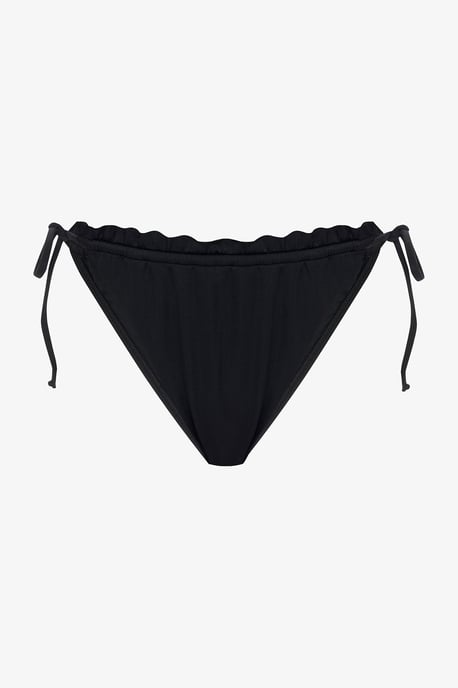 Låg midja Snörning Volang Bikinibyxor - Image 5