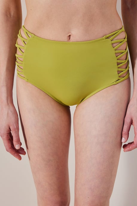 Högmidjade Bikiniunderdelar med Urtag - Image 1