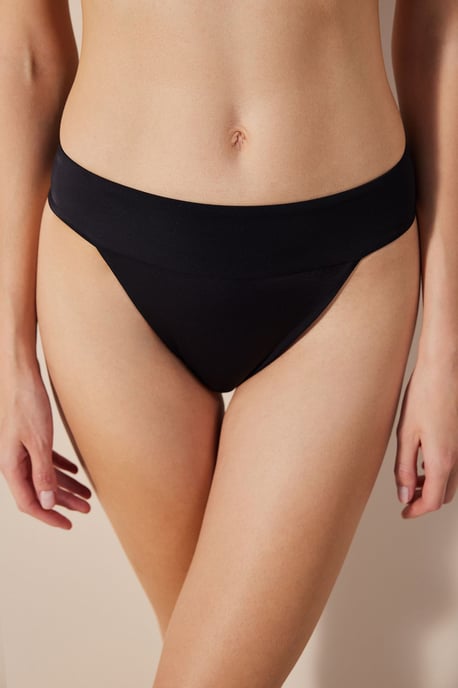 Midjehöga bälte-hypsterbikiniunderdelar - Image 2