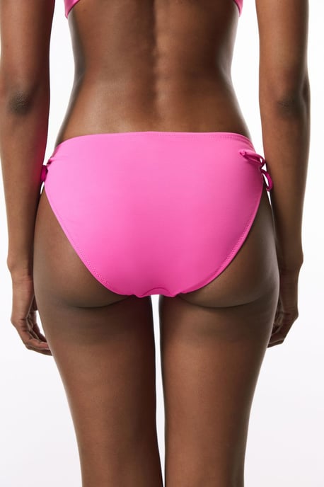 Lågmidjade enfärgade hipster-bikiniunderdelar - Image 2
