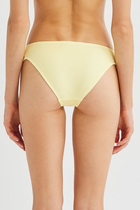 Ribbed Low-Waist Hipster Bikini Bottoms - Image 3