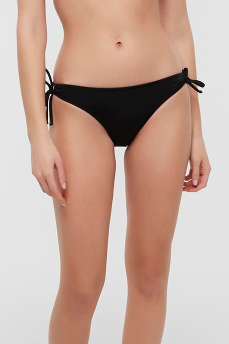 Low-Waist Solid Jersey Bikini Bottoms - Image 2