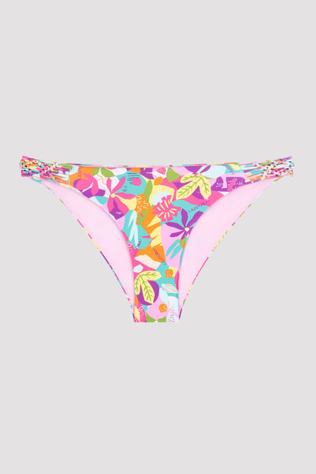 Blommig midjehöjd hipster-bikiniunderdel - Image 5