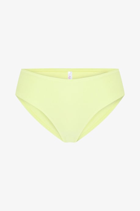 Ribbad Midjehöjd Hipster Bikinibyxa - Image 4