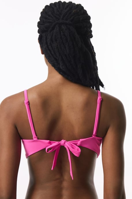 Solid Push-Up Underwire Bikini Top - Image 2