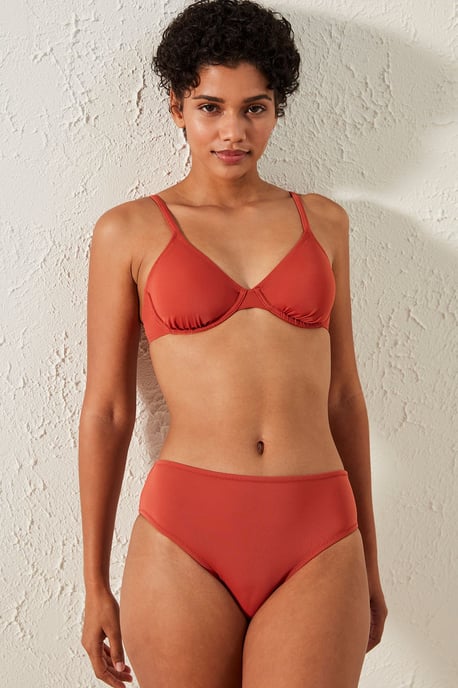 Solid Underwire Bikiniöverdel - Image 2