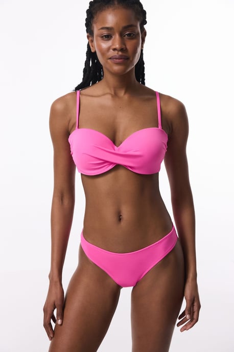 Solid Push-Up Underwire Bikini Top - Image 4