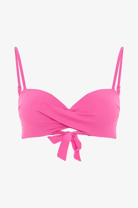 Solid Push-Up Underwire Bikini Top - Image 6