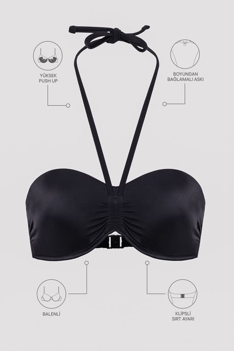 Bandeau Underwire Bikini Top - Image 4