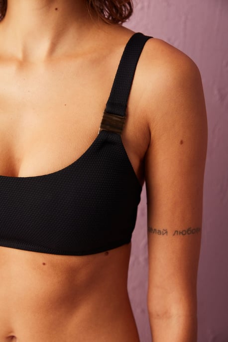 Solid Bralette Bikinitopp - Image 1