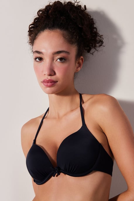 Underwired Halter Bikini Top - Image 1