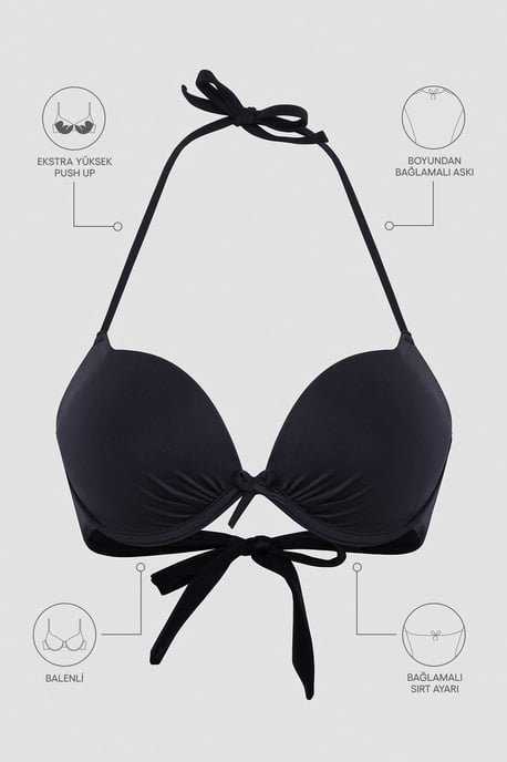 Underwired Halter Bikini Top - Image 6
