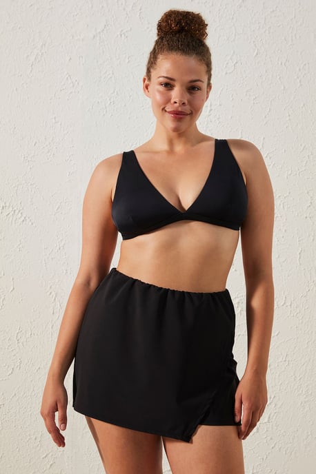 Solid Triangelbikinitopp - Image 1