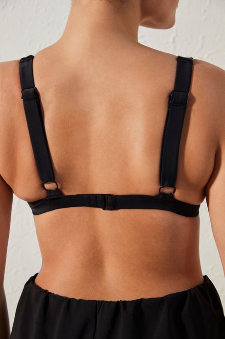 Solid Triangelbikinitopp - Image 4