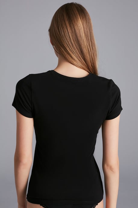 Dam Slim Fit Rundhalsad T-Shirt - Image 2