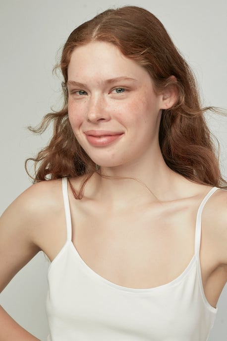 Ribbade bomullsblandade linne_TOP - Image 1