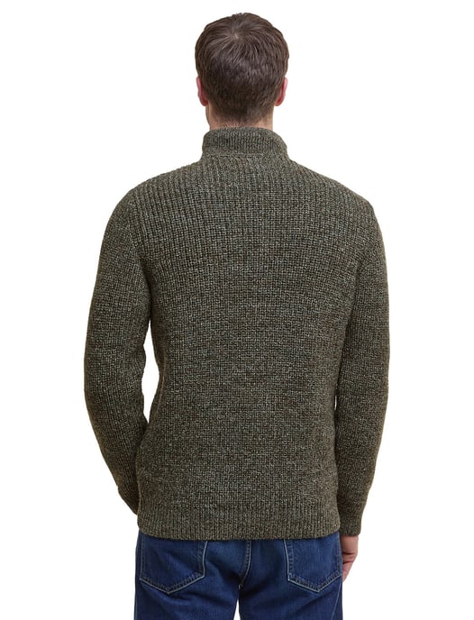 Trui Barbour half zip groen gemeleerd - Image 2