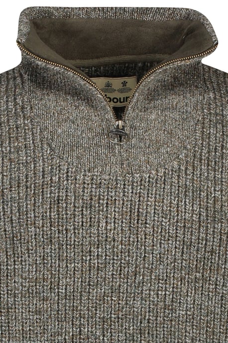 Trui Barbour half zip groen gemeleerd - Image 4