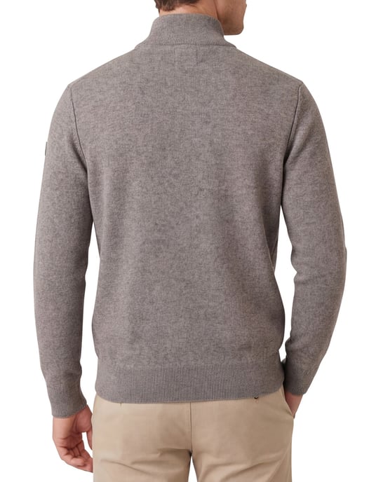 State of Art half zip trui beige gemêleerd - Image 2